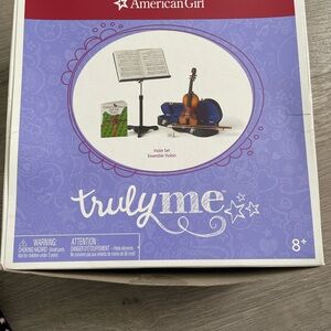 American Girl Truly Me Violin Set with Blue Case
